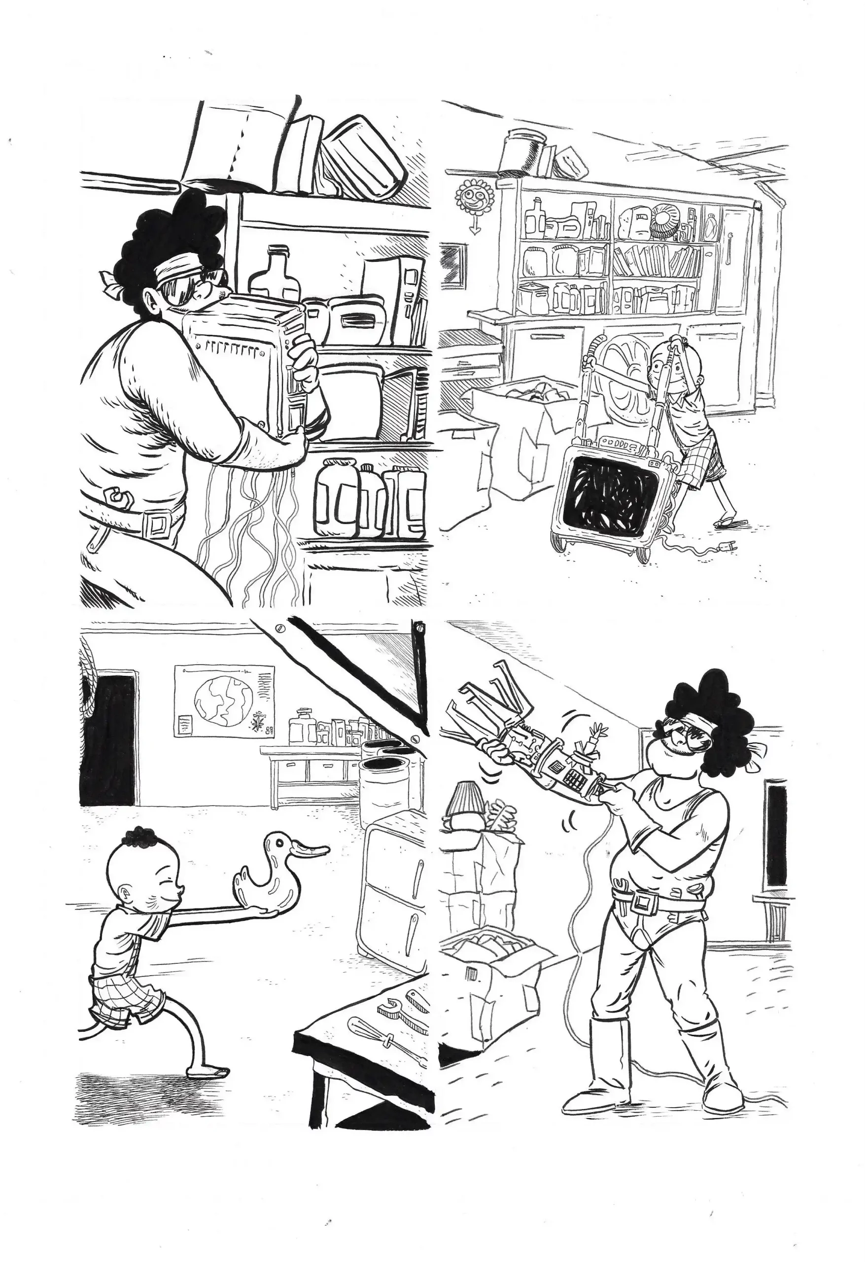 Cascão: Temporal page 61 by Camilo Solano