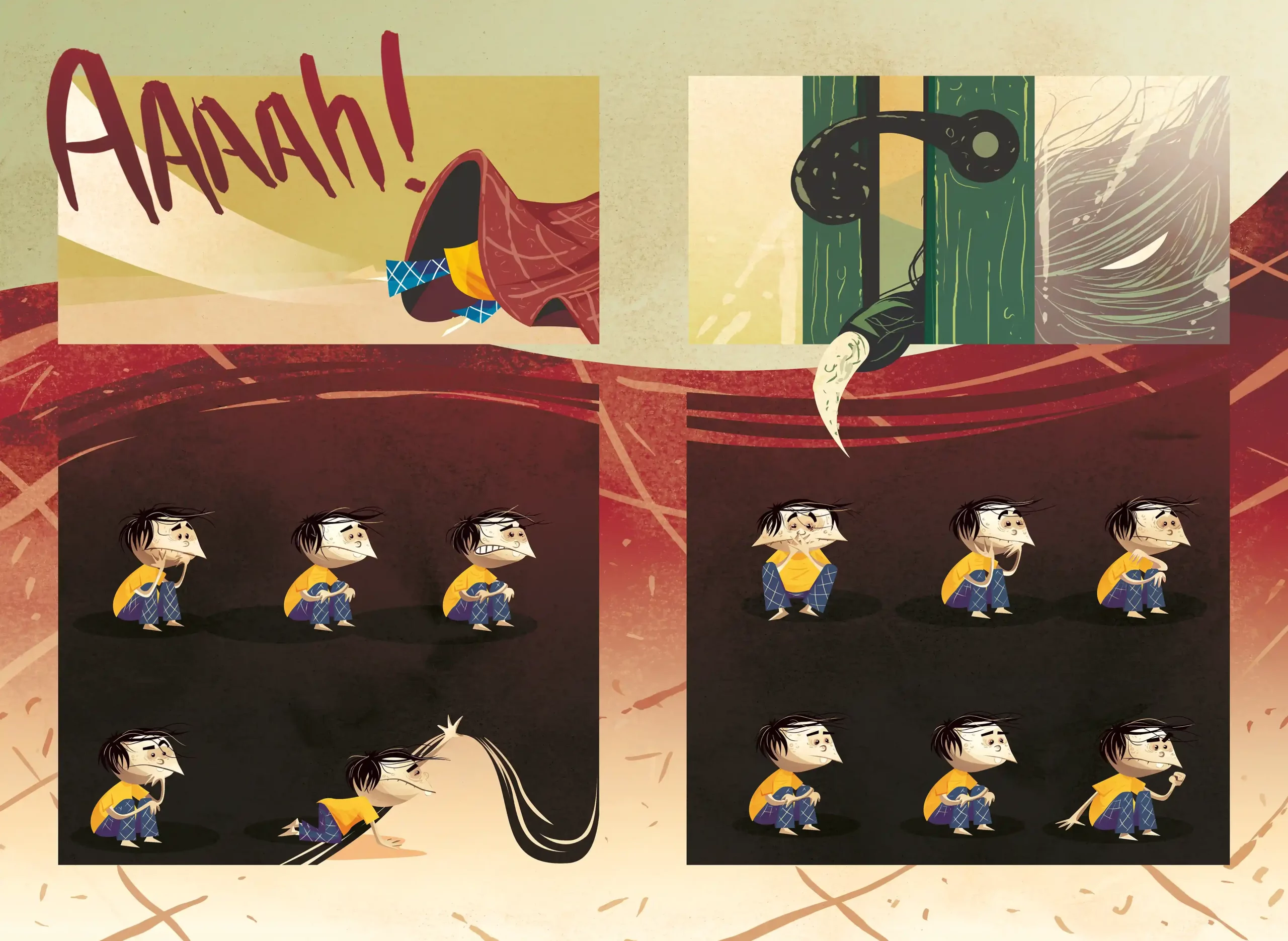 Chico Bento: Arvorada page 58-59 AP by Walmir Orlandeli