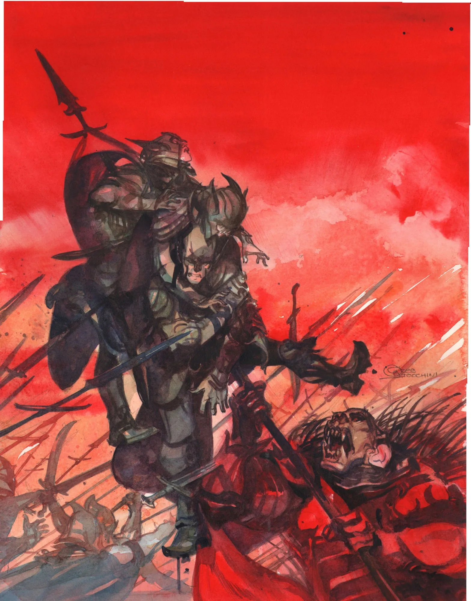 Hinterkind #09 cover by Greg Tocchini