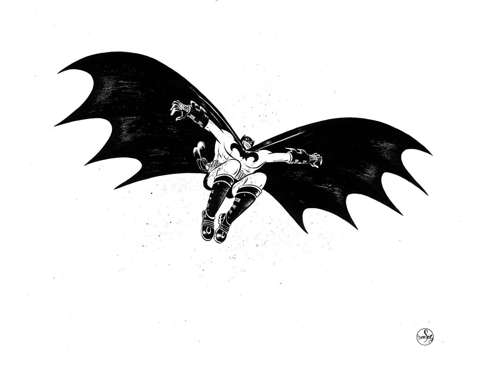 Batman New Design Illo by Bruno Seelig