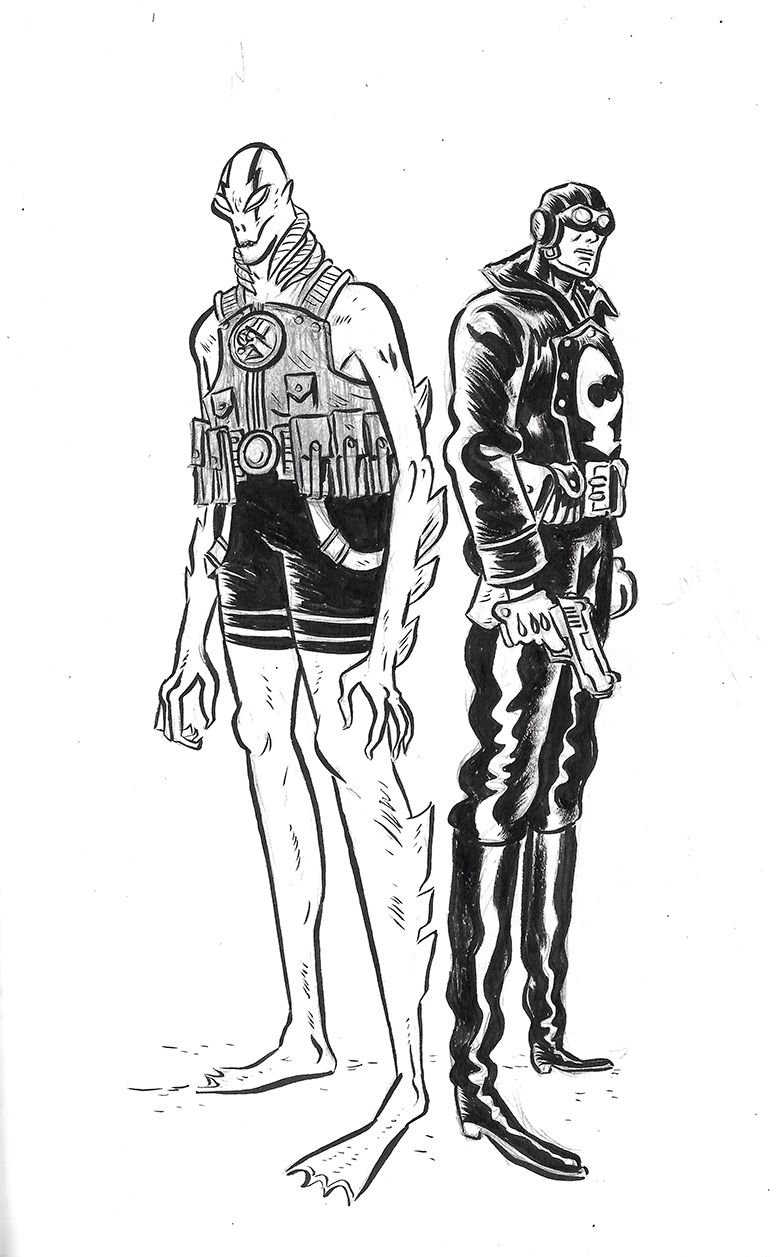 Lobster Johnson & Abe Sapiens