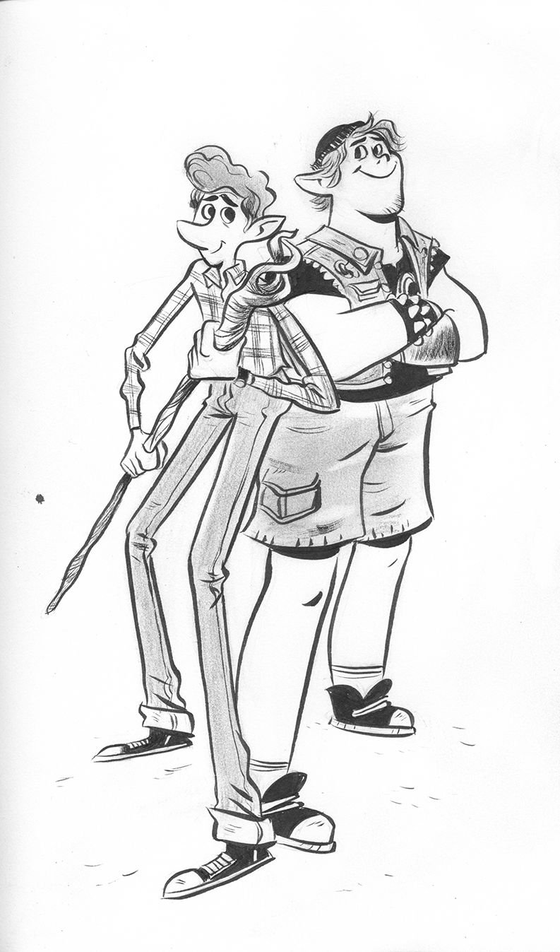 Onward sketch by Bruno Seelig