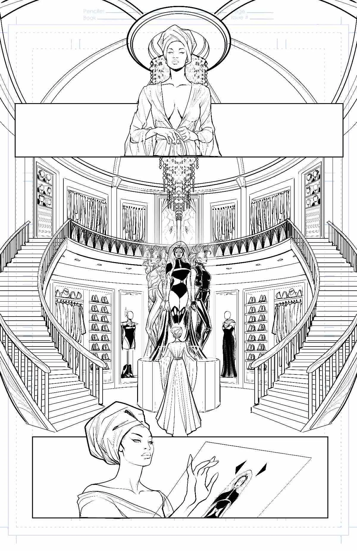 Storm #1 page 01 AP by Lucas Werneck