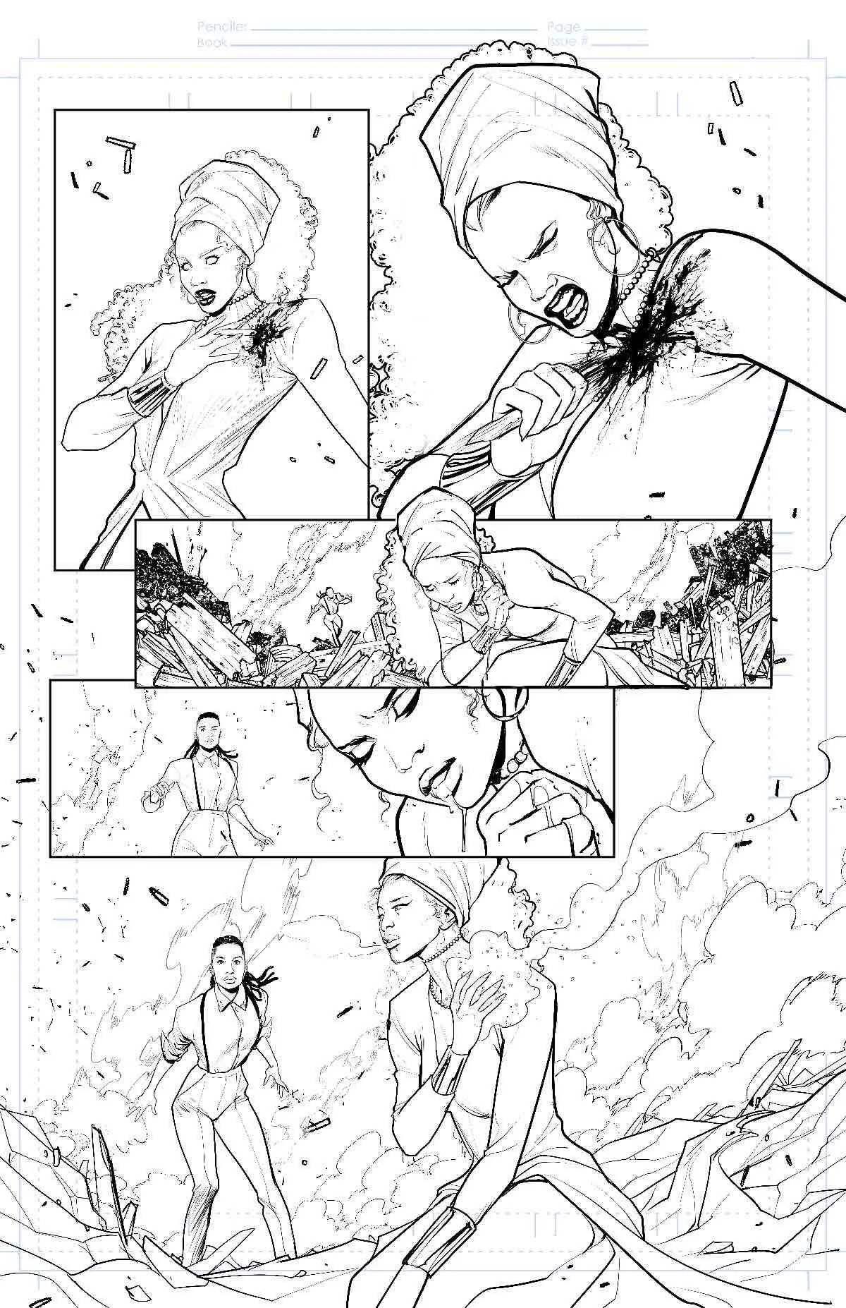 Storm #1 page 17 AP by Lucas Werneck