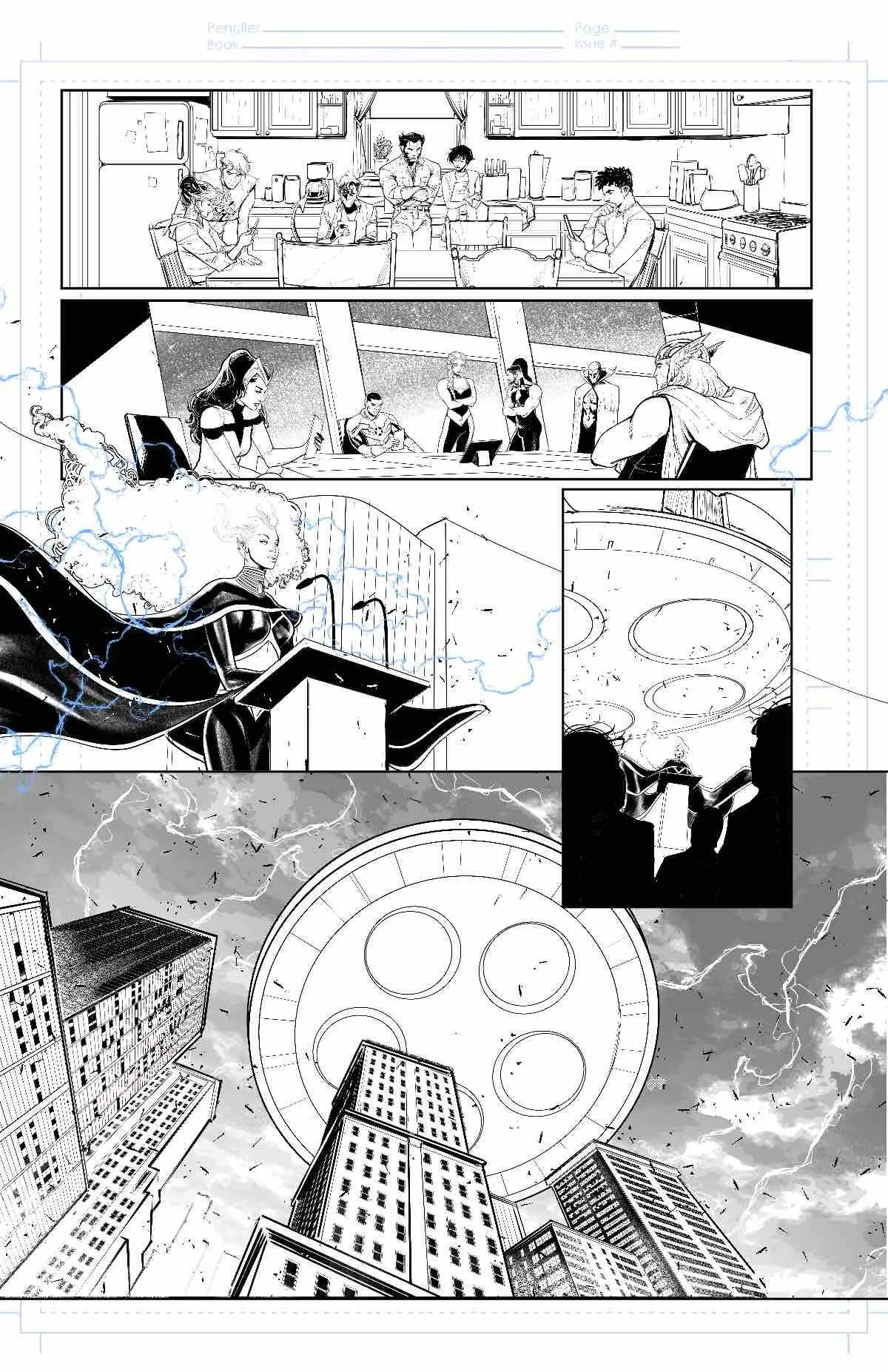 Storm #1 page 28 AP by Lucas Werneck