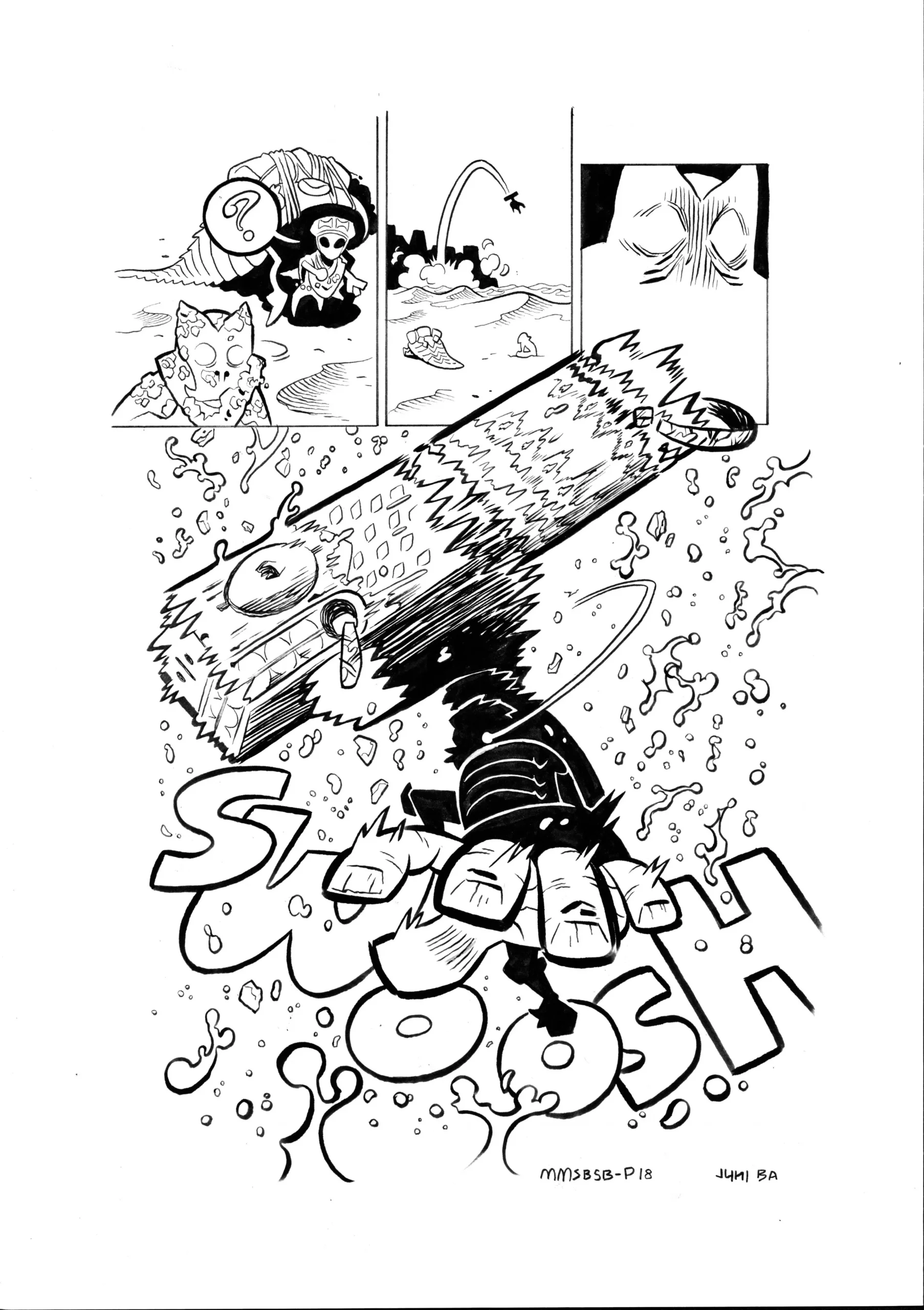 Monkey Meat: Summer Batch #5 Story #2 page 18 by Juni Ba