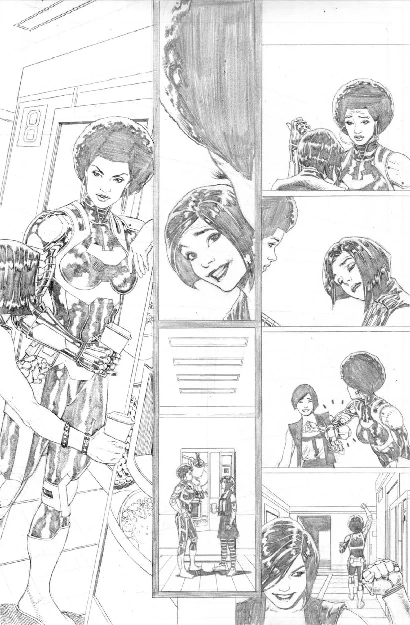 A Force #08 page 04 by Paulo Siqueira