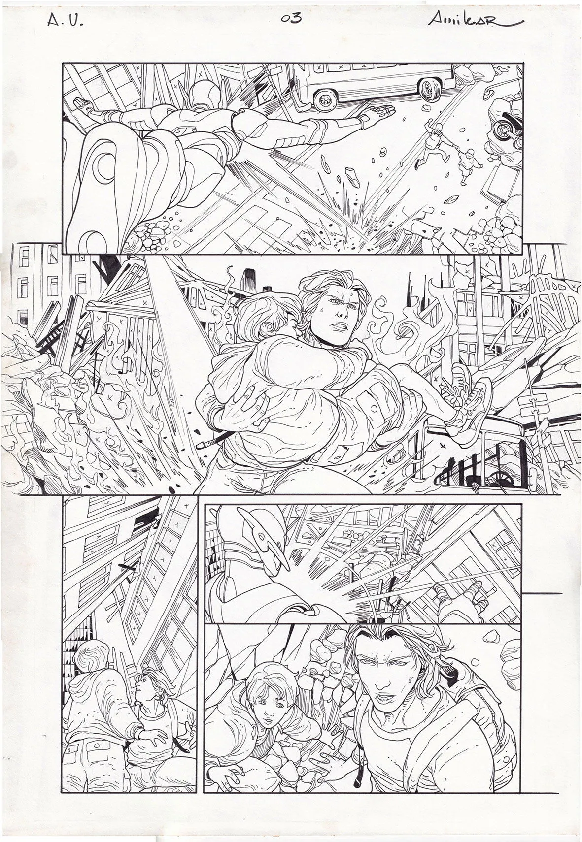 Age of Ultron #01 page 03 by Amilcar Pinna