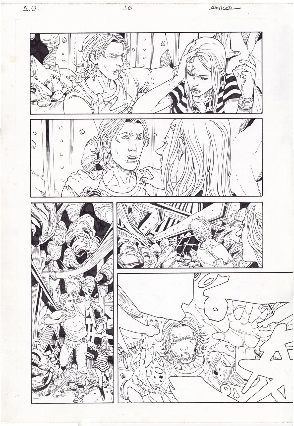 Age of Ultron #01 page 16 by Amilcar Pinna