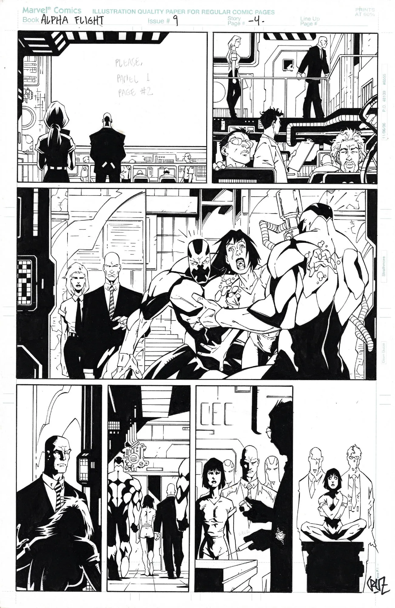 Alpha Flight #09 page 04 by Roger Cruz