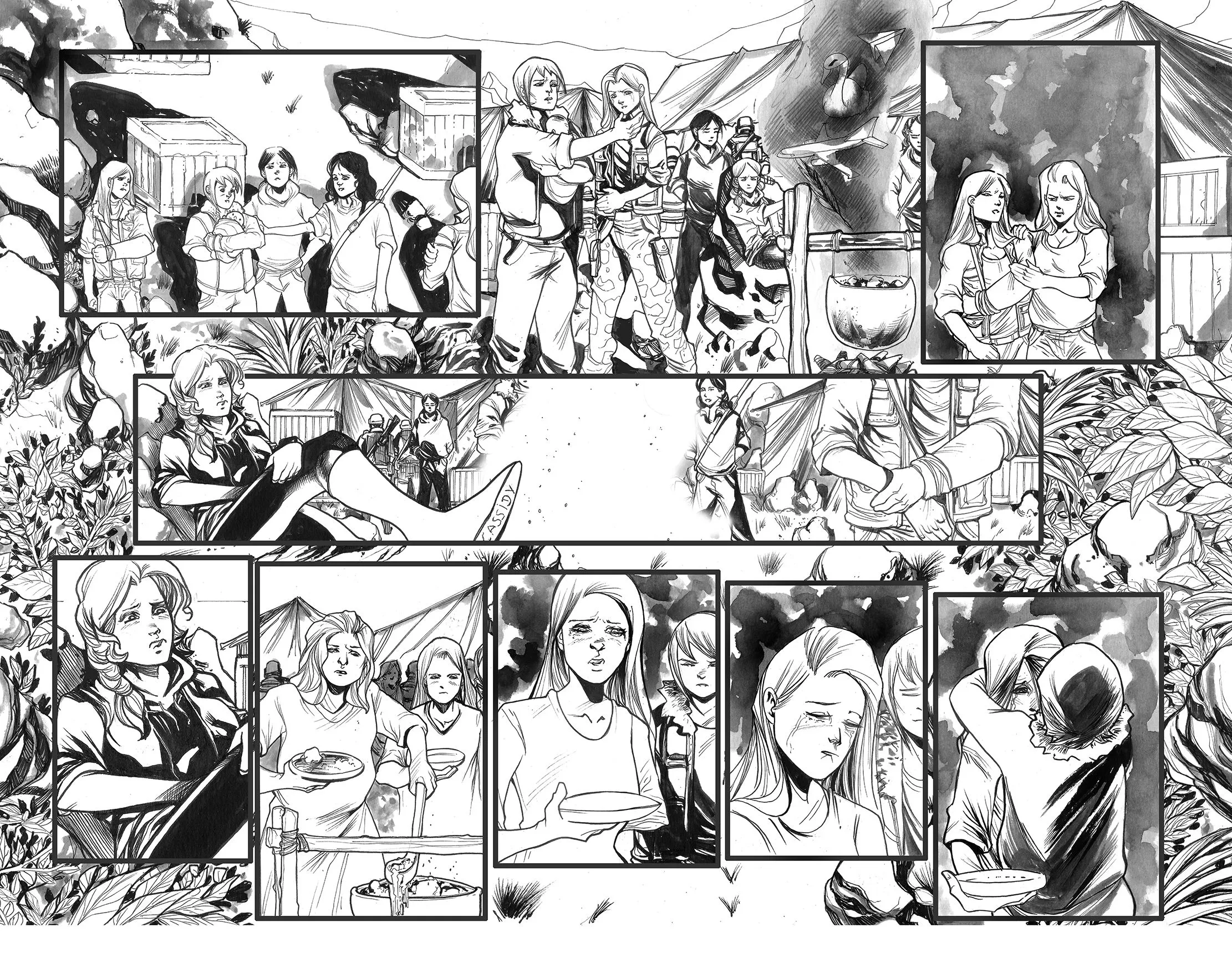 Animosity #19 page 10-11 by Elton Thomasi