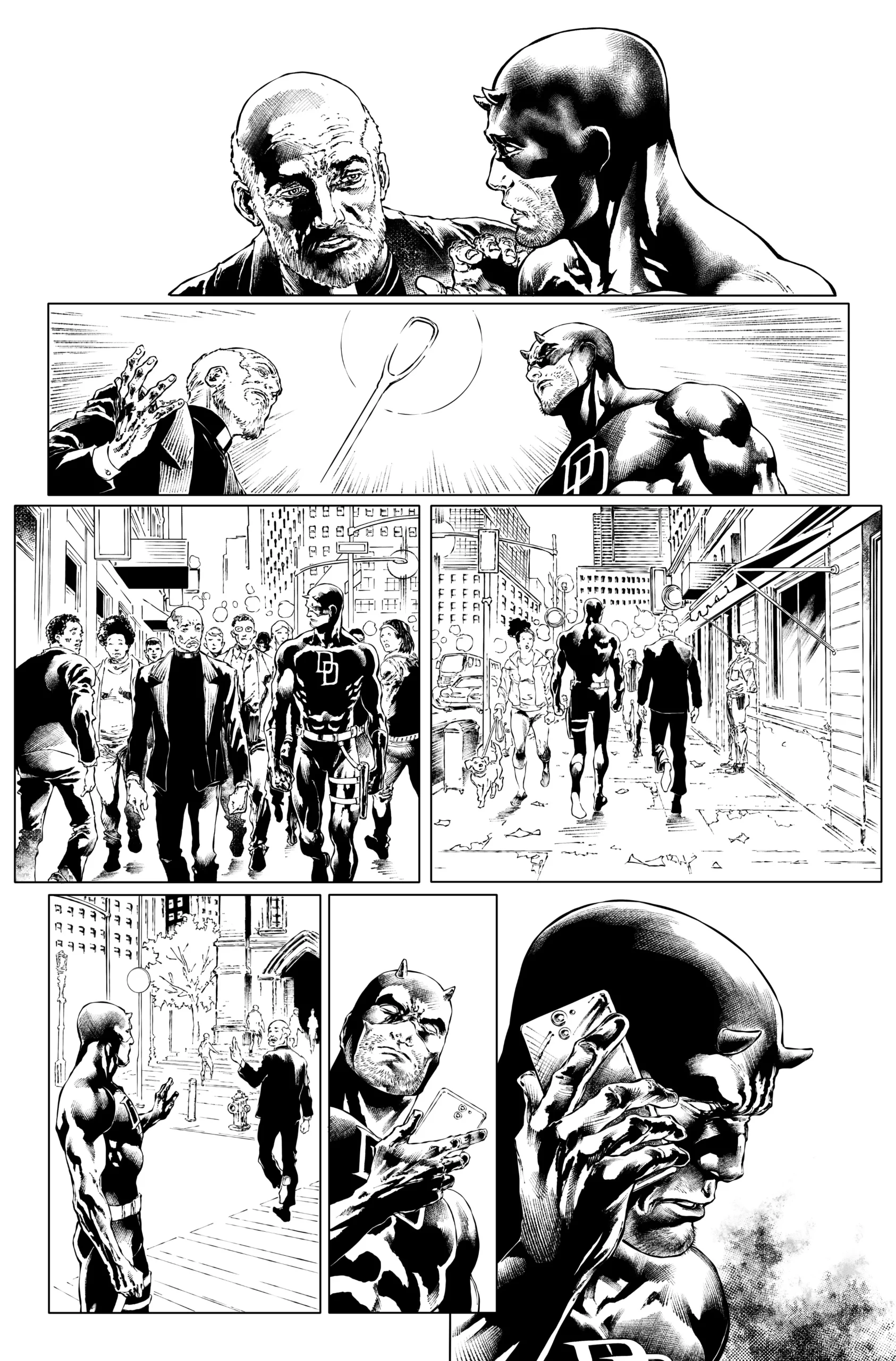 Daredevil #24 page 06 AP by Oren Junior