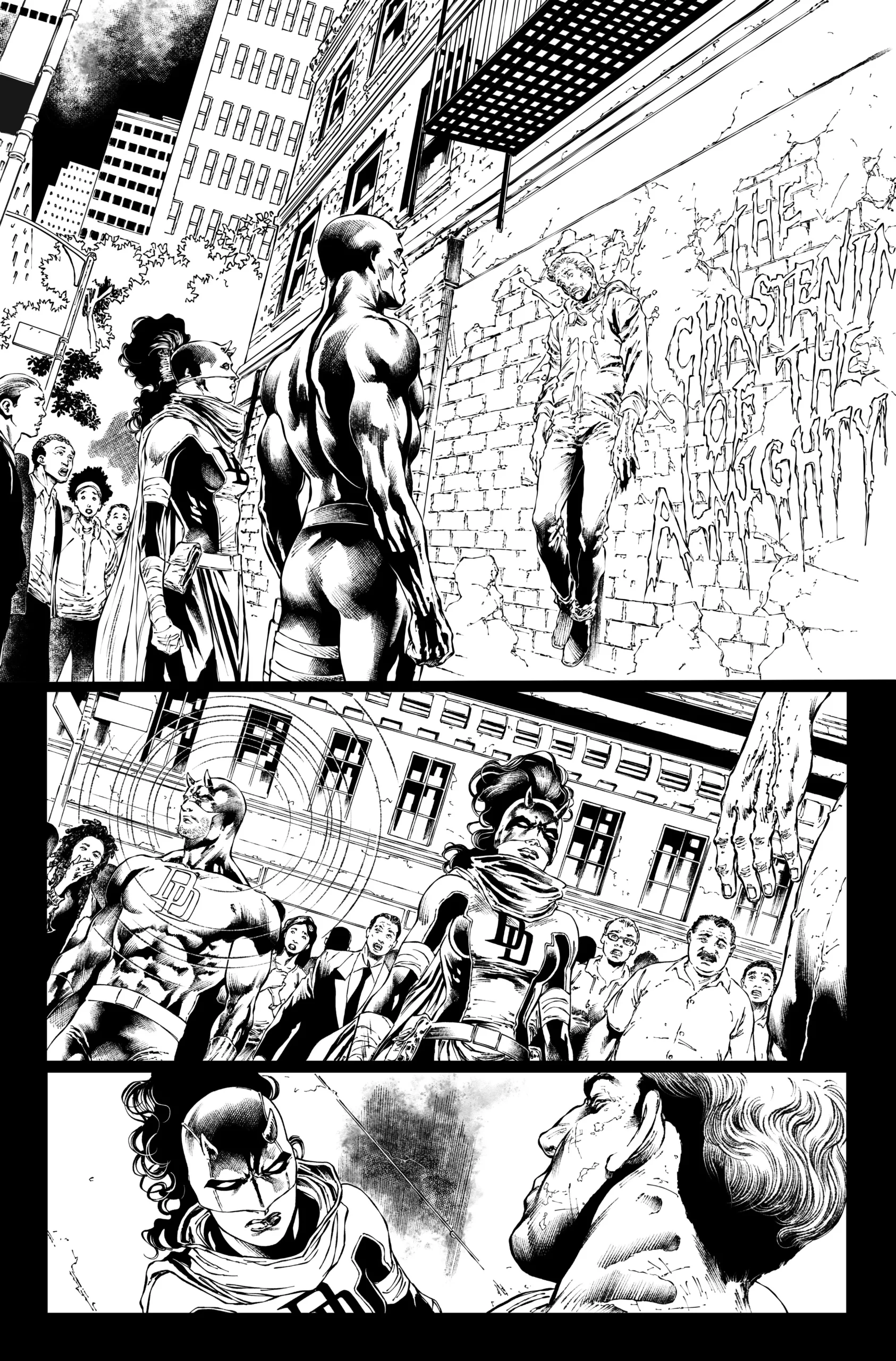 Daredevil #24 page 18 AP by Oren Junior