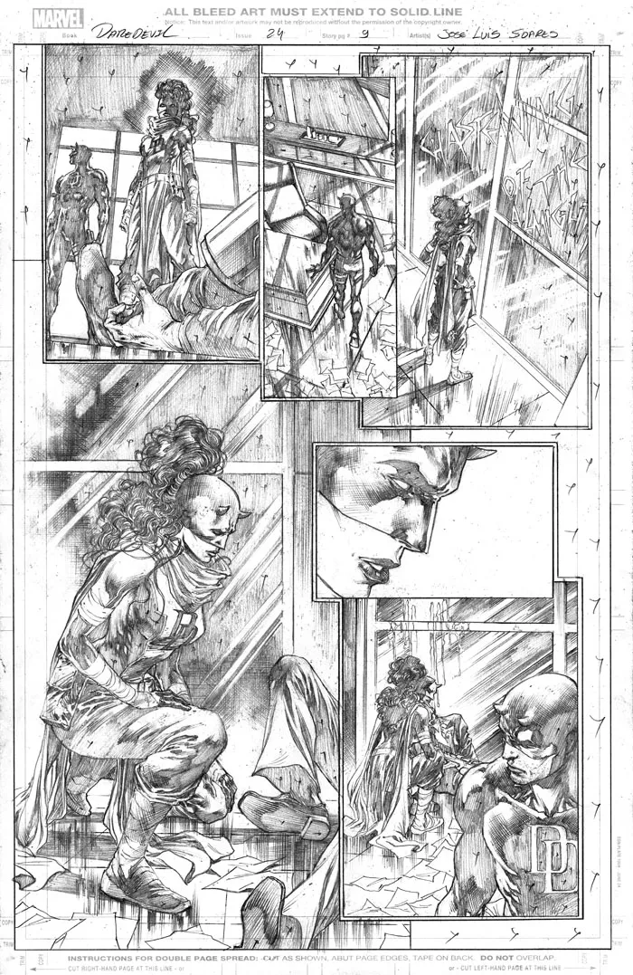 Daredevil #24 page 09 by José Luís