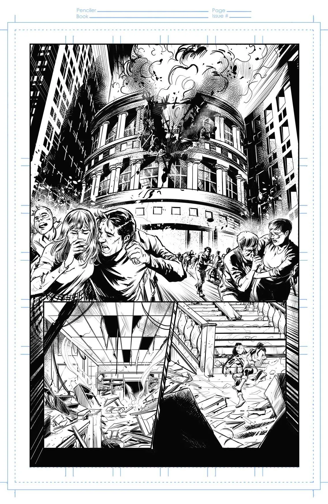 Age of X-Man: NextGen #05 page 01 AP by Lucas Werneck