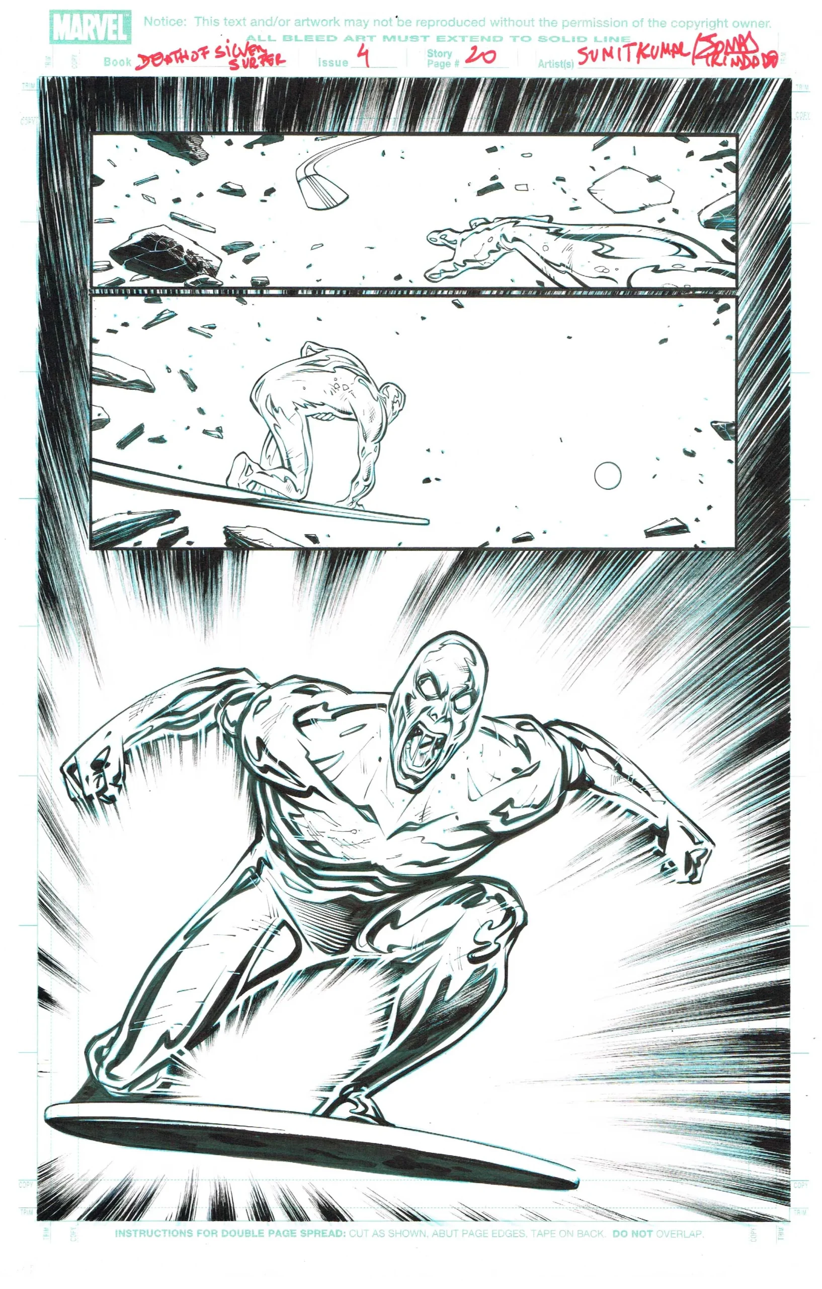 Death of the Silver Surfer #04 page 20 by Jonas Trindade