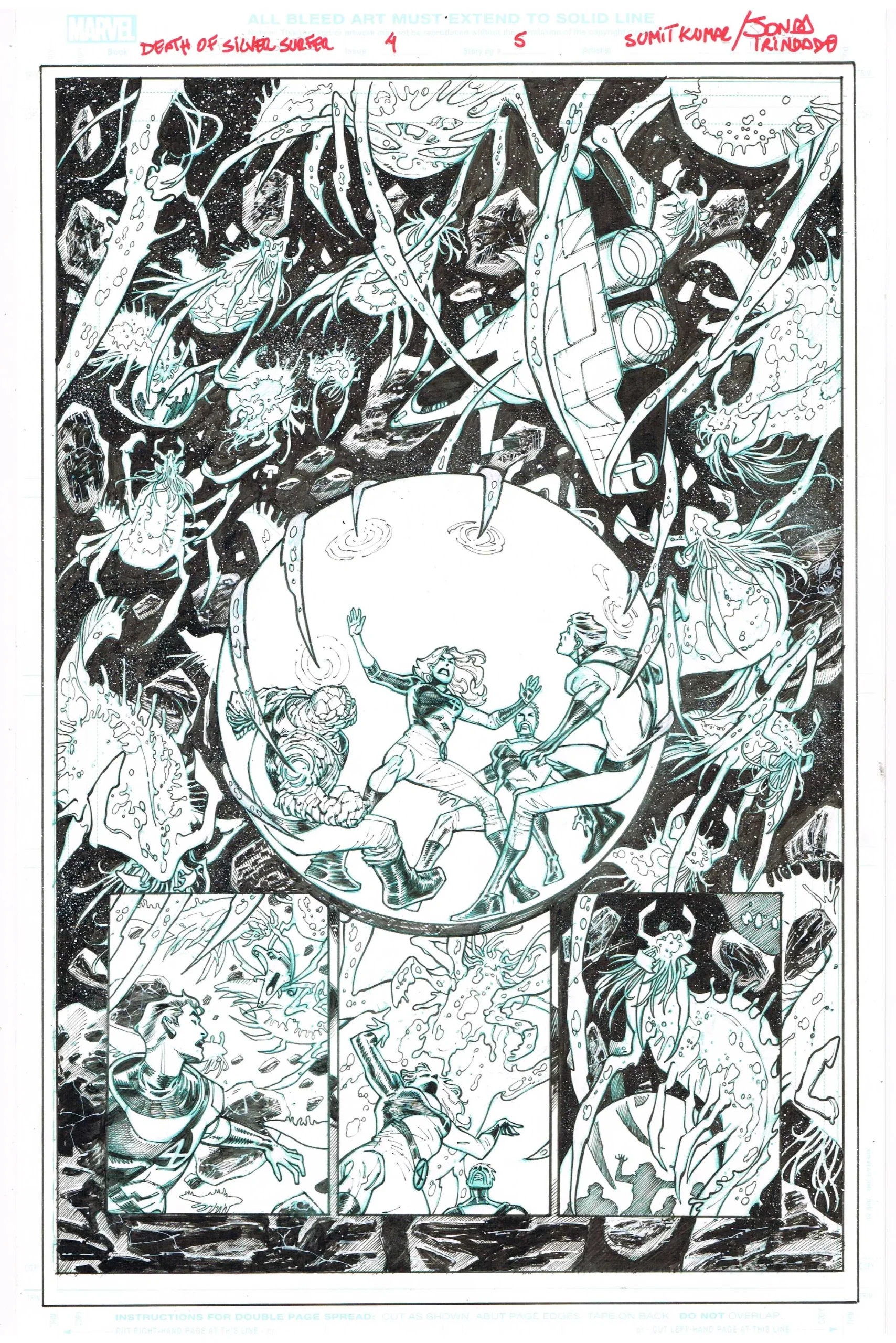 Death of the Silver Surfer #04 page 05 by Jonas Trindade