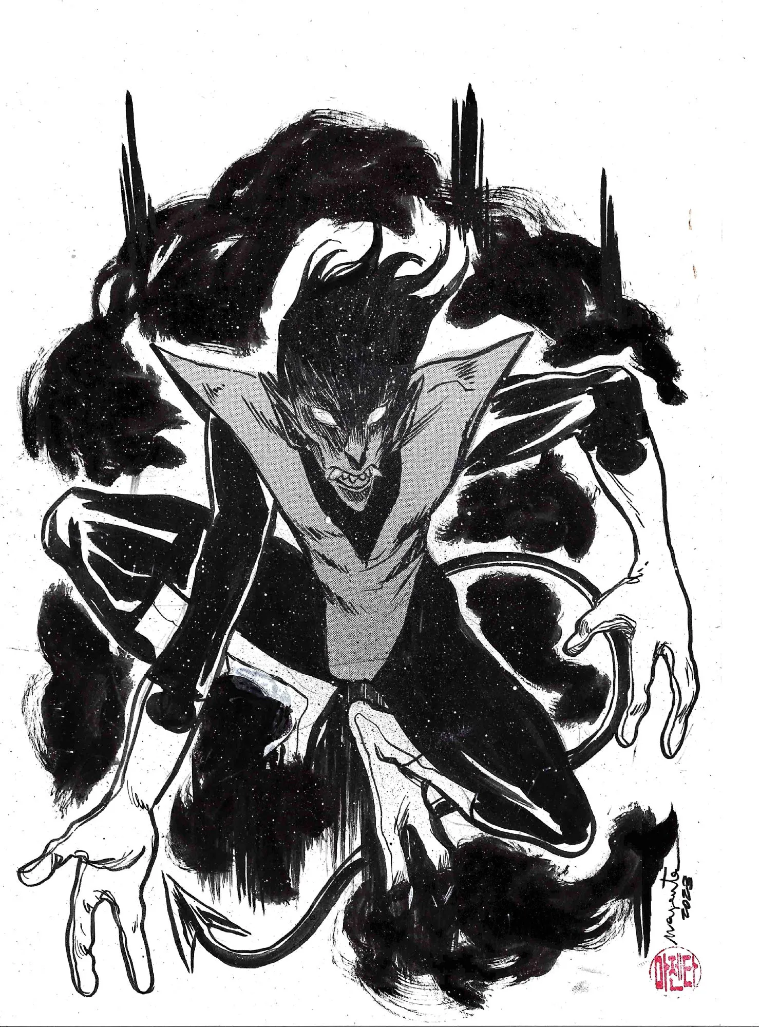 Nightcrawler Illo by Magenta King