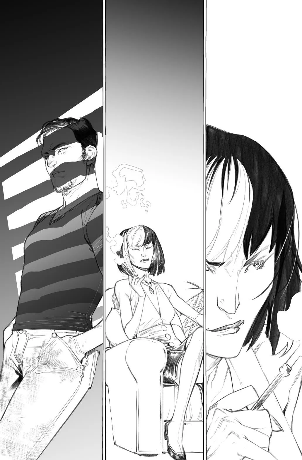 Silk #01 page 20 AP by Ig Guara