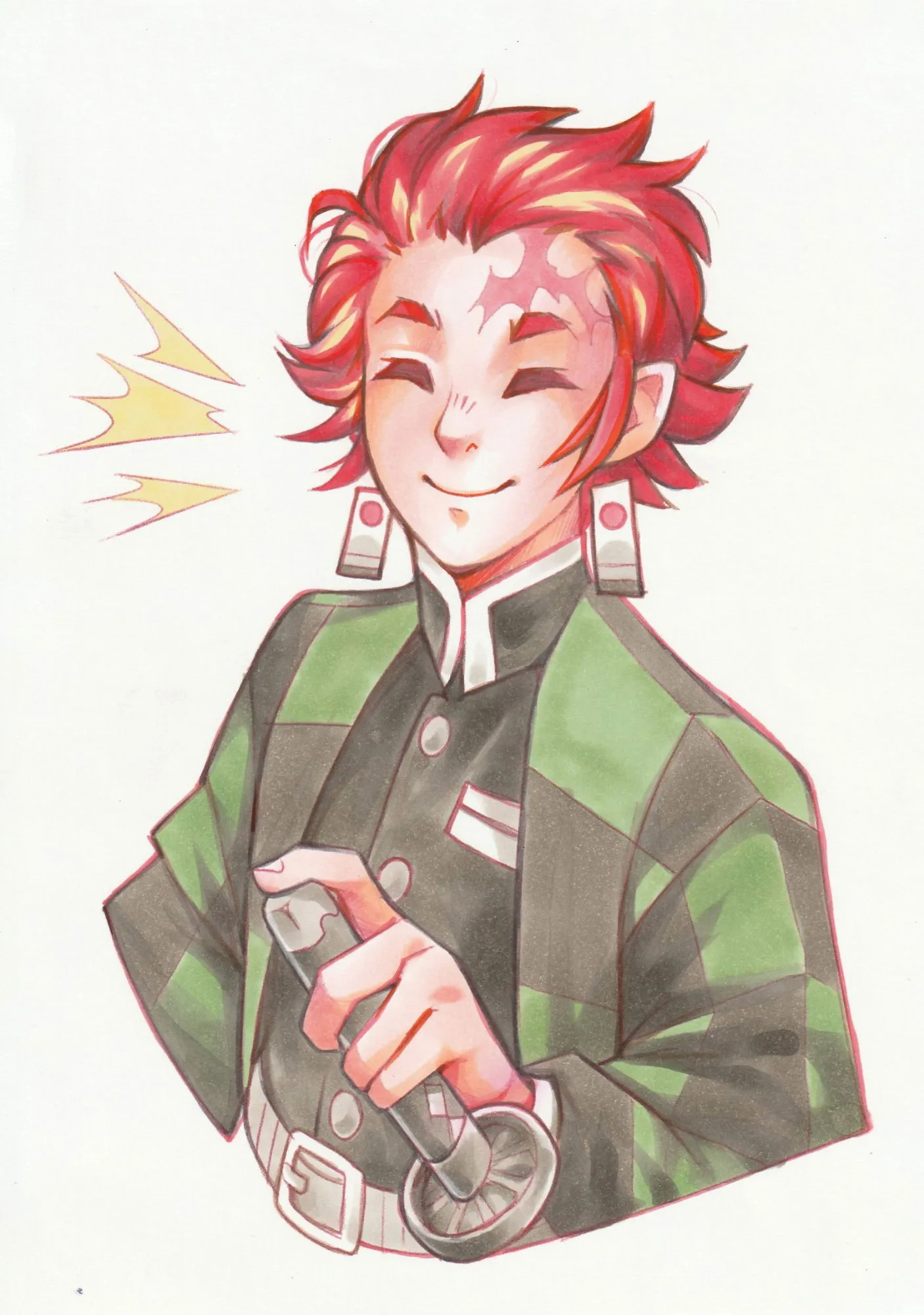 Tanjiro Kamado Illustration by Caio Yo