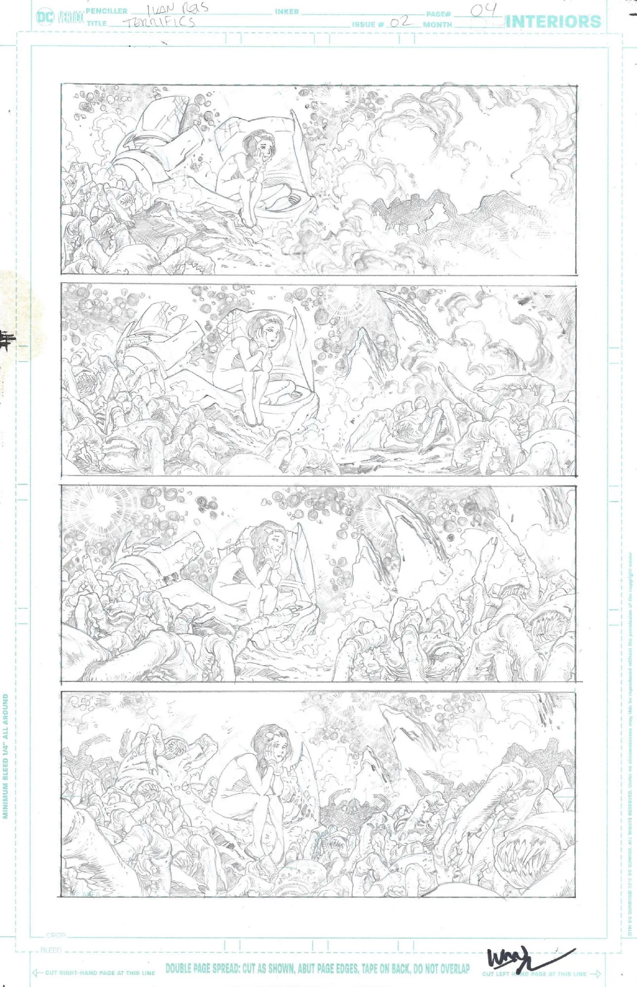 The Terrifics #02 page 04 by Ivan Reis