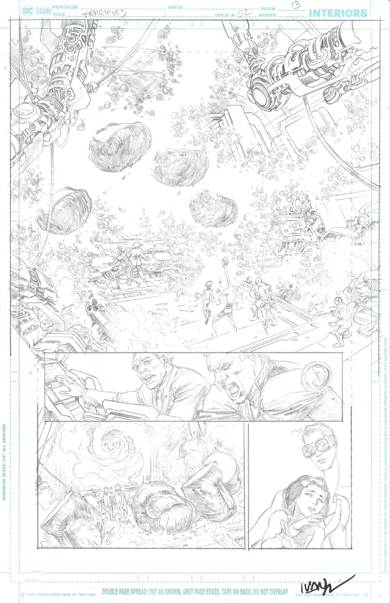 The Terrifics #02 page 13 by Ivan Reis