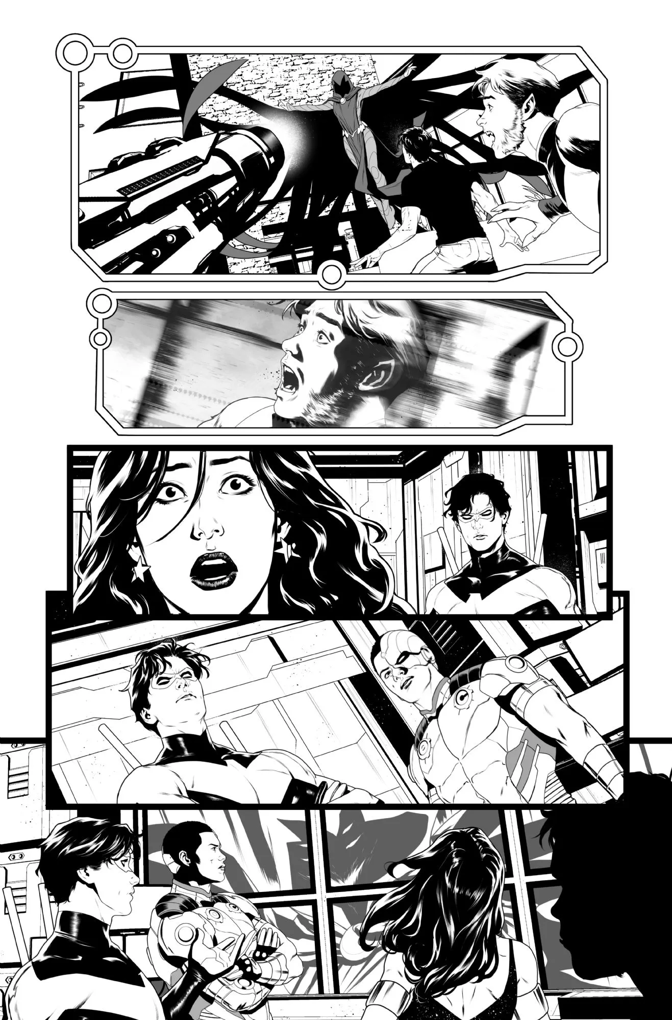 Titans #14 page 02 AP by Lucas Meyer