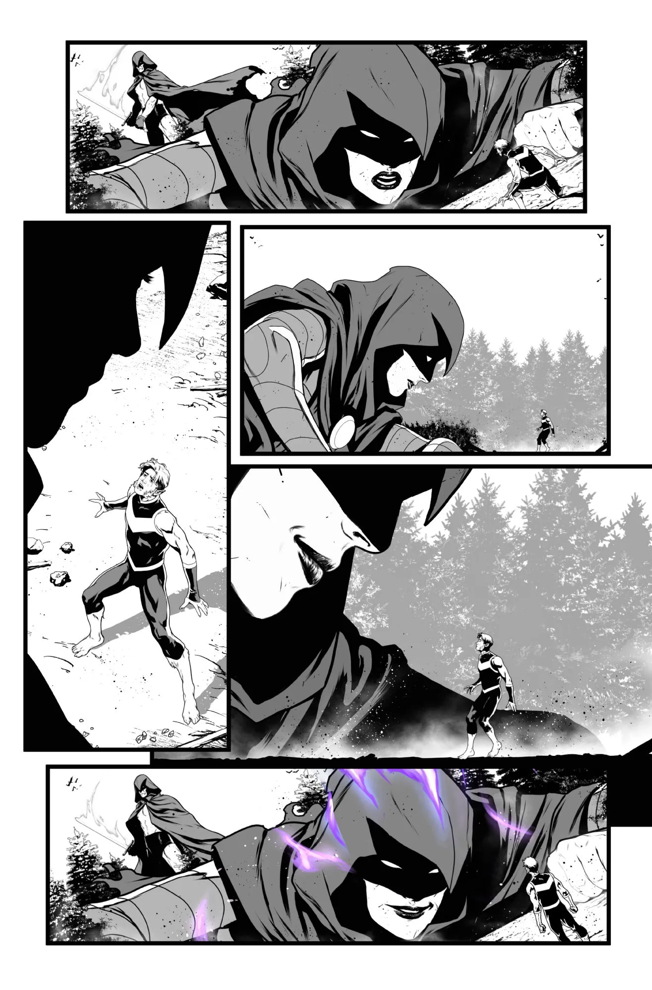Titans #14 page 13 AP by Lucas Meyer