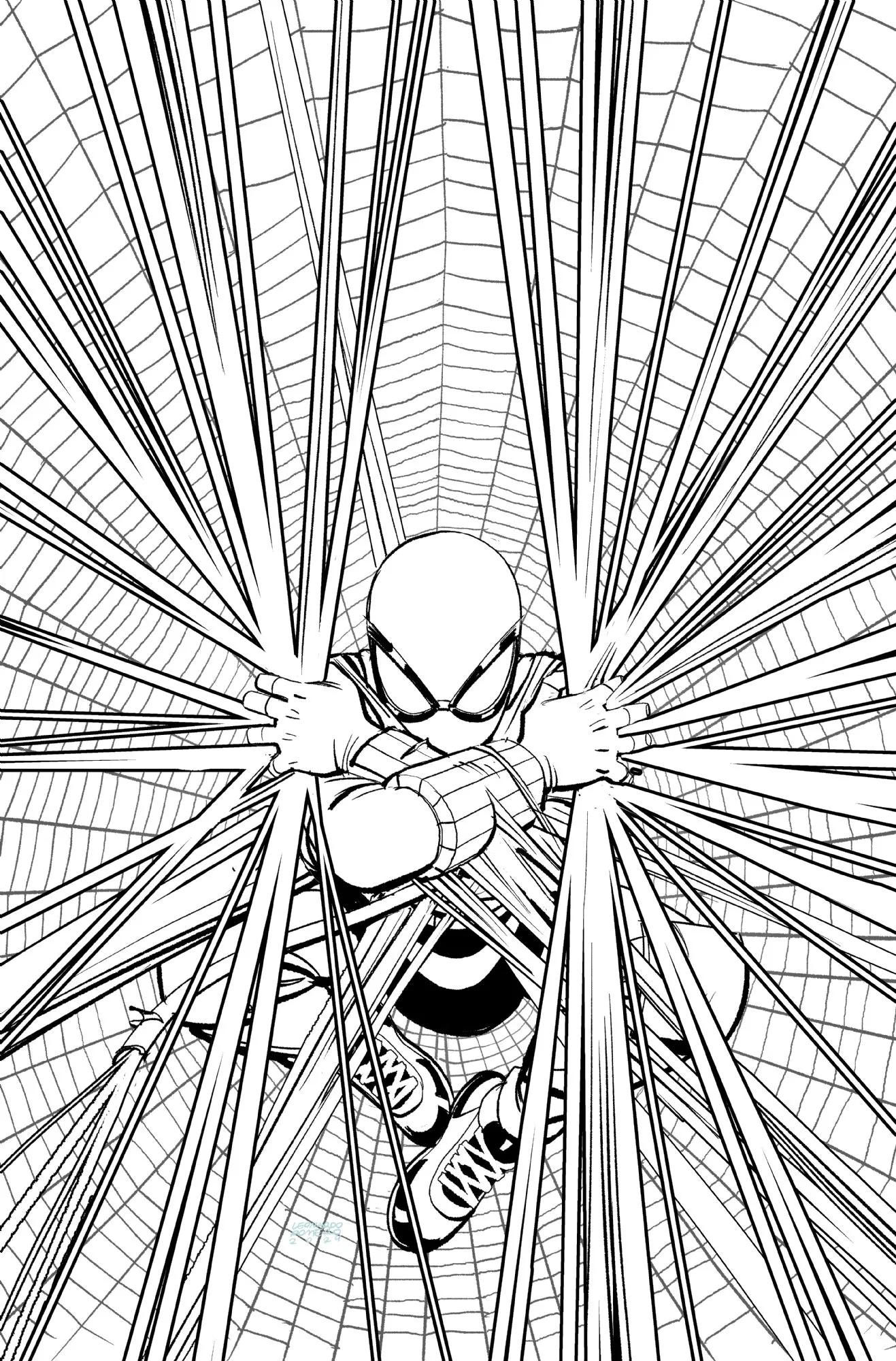 Your Friendly Neighborhood Spider-Man #04 cover AP by Leonardo Romero