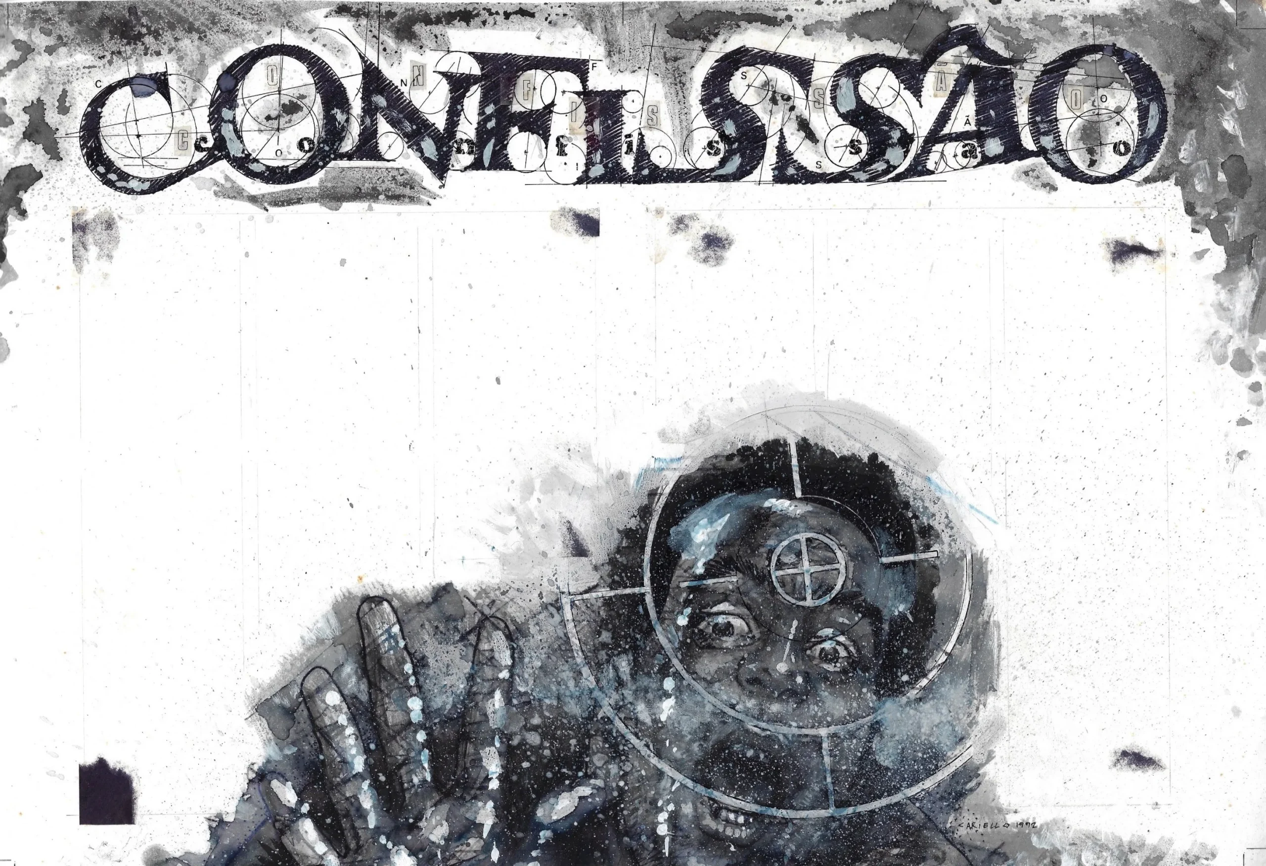 Confession Illo by Octavio Cariello