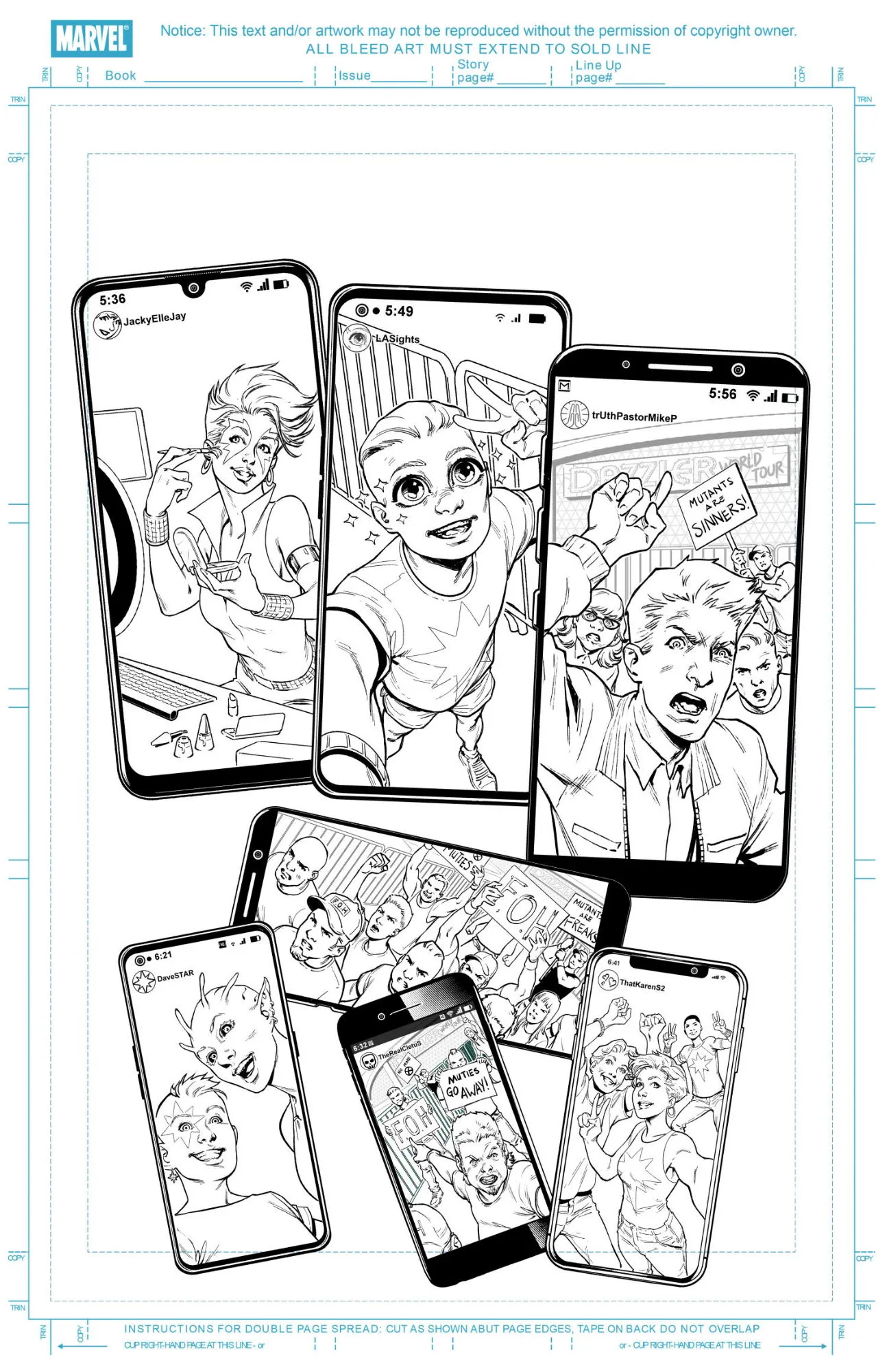 Dazzler #01 page 08 by Rafael Loureiro