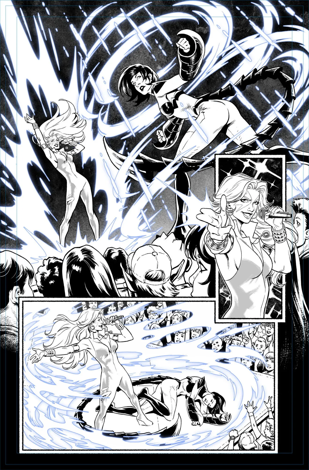 Dazzler #01 page 20 by Rafael Loureiro