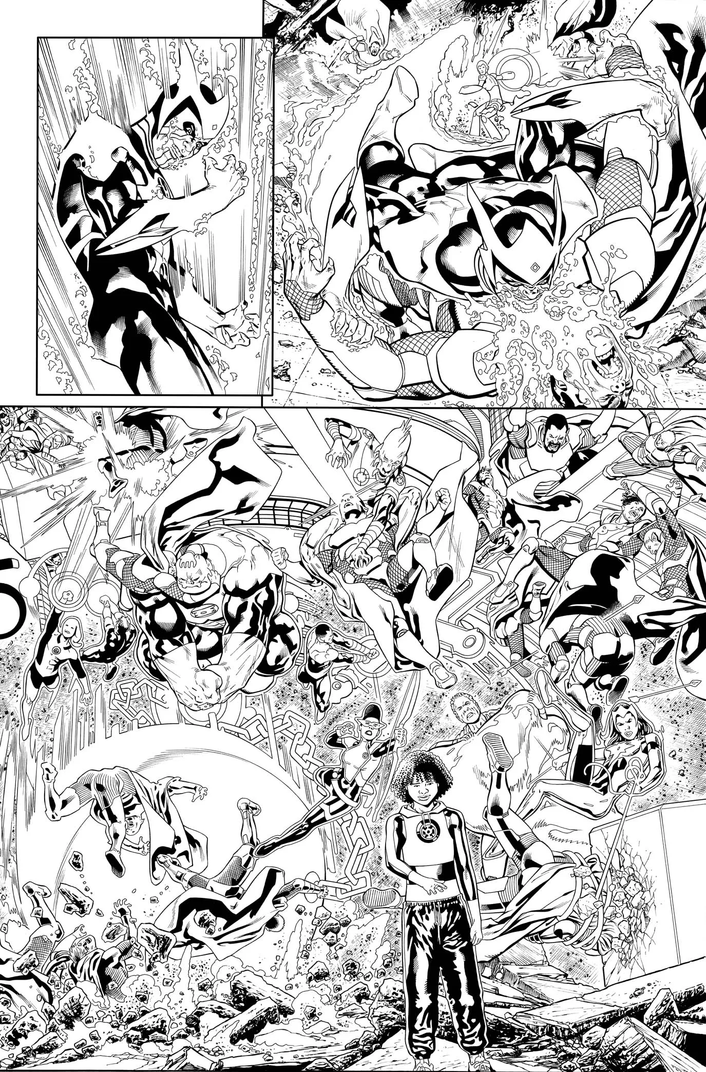 Green Lantern Corps #09 page 09 by Oclair Albert