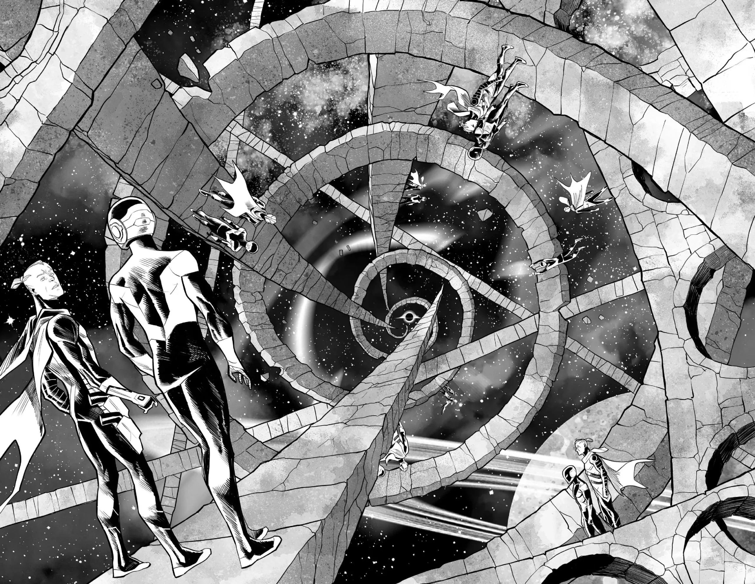 Radiant Black #10 page 08-09 AP by Marcelo Costa