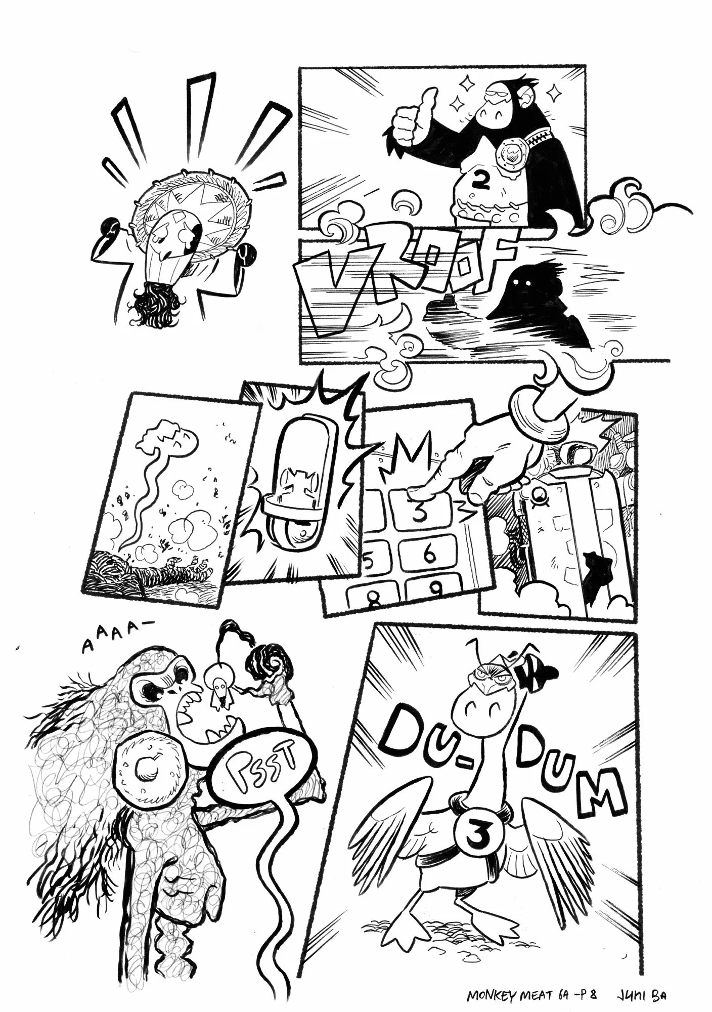 Monkey Meat: Summer Batch #01 Story #01 page 08