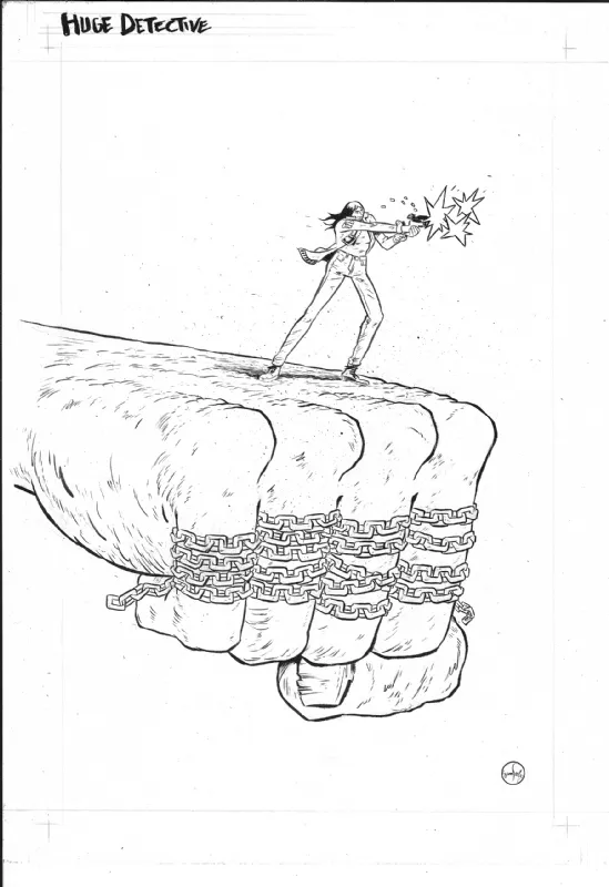 Huge Detective #03 cover